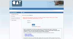 Desktop Screenshot of catreg.org